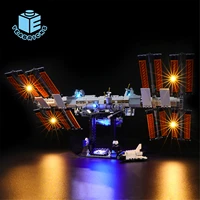 yeabricks led light kit for 21321 international space station building blocks set not include the model toys for children
