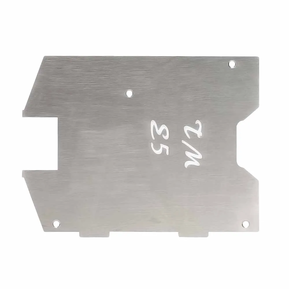 1 компл. Протектор шасси из нержавеющей стали защитная броня противоскользящая