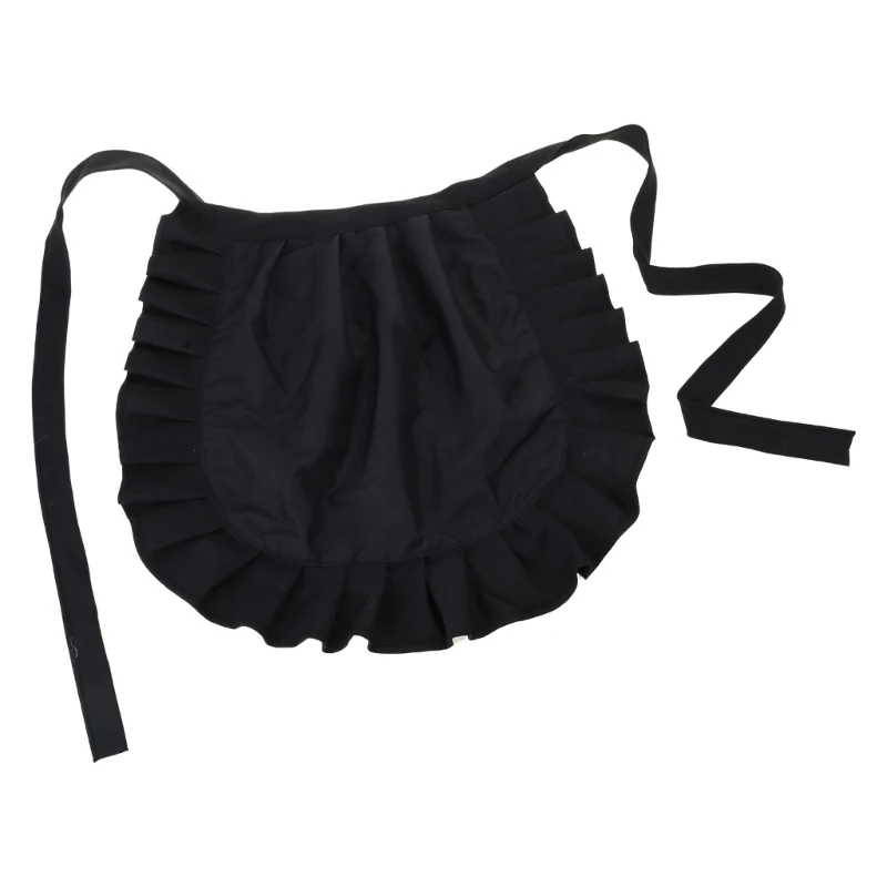 Фартук для косплея на талии девочек облегающий костюм фартук с рюшами горничной