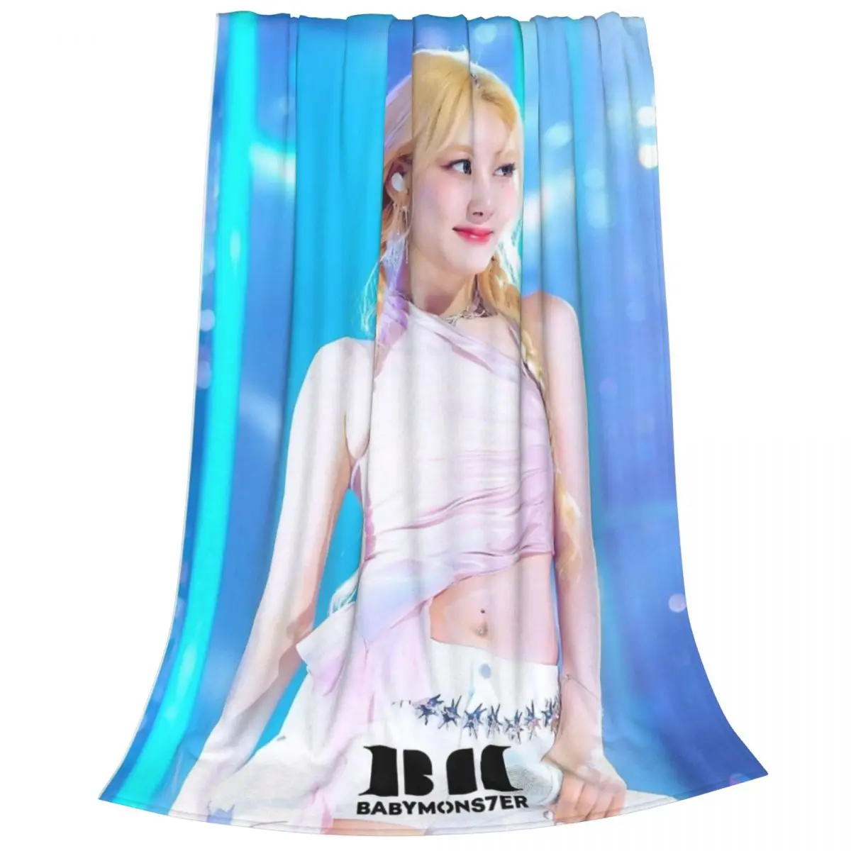 Одеяло RAMI FOREVER LIKE THAT SHEESH Babymonster покрывало на кровать одеяло пушистые мягкие одеяла