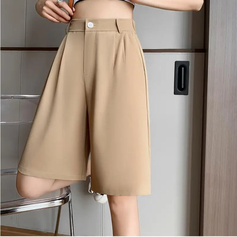 Sports Oversize Pants Black Spring Summer Clothes Korean Fashion Baggy Streetwear Suit Shorts Women Pants High Waist 2023 New