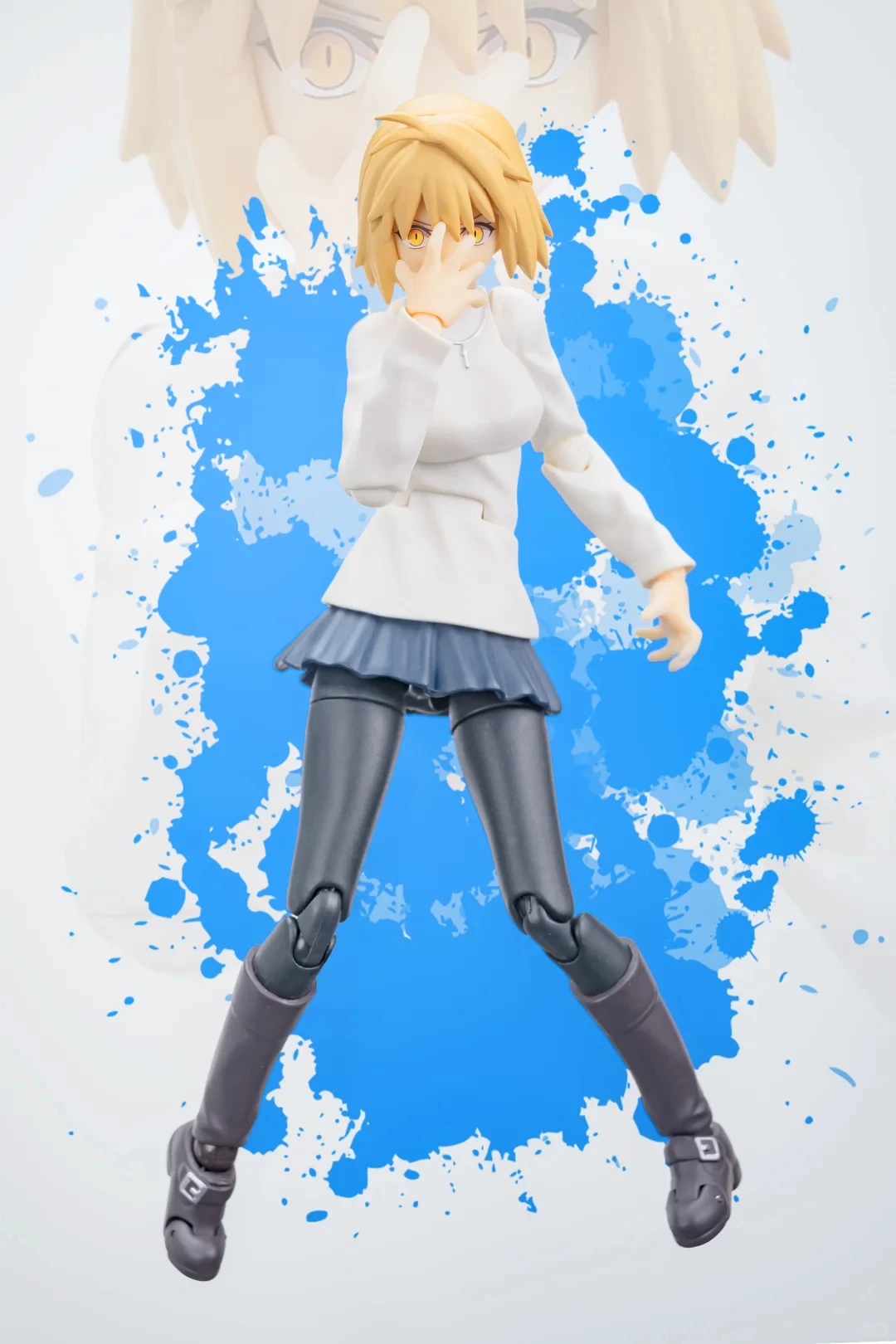 Фото TYCTOYS Max Factory GSC Figma 612 Tsukihime - Кусок синей стеклянной луны - Arcueid Brunestud Фигурка Модель игрушки в подарок №3