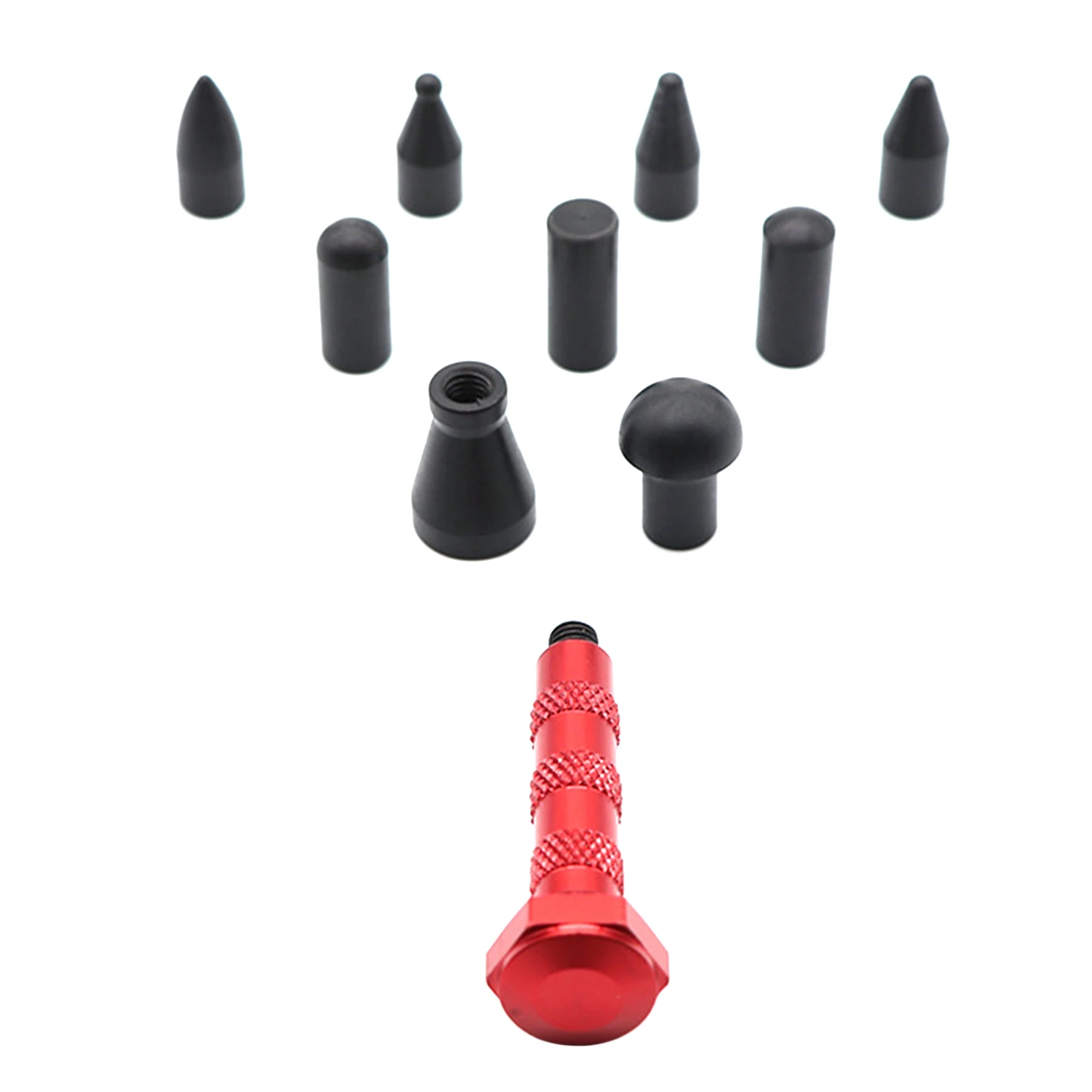 Набор инструментов для ремонта вмятин комплект из 10 алюминиевых безпокрасочного