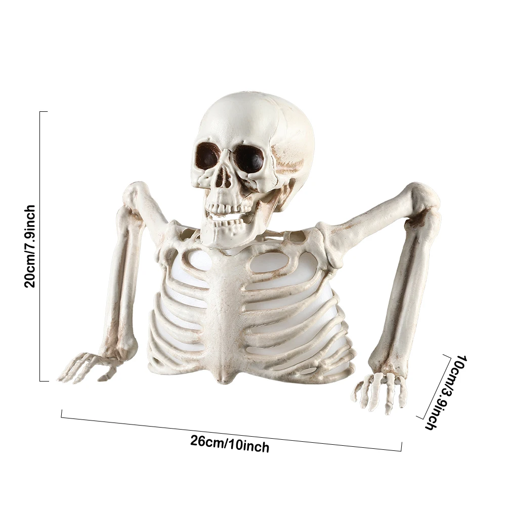 

Светящийся пластиковый череп Enanal для Хэллоуина