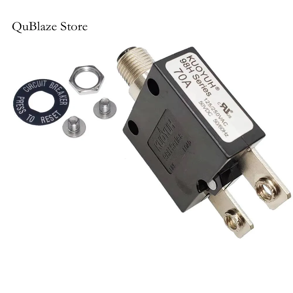 Бесплатные образцы Kuoyuh Electronic 98H Series 70A Auto Recloser Disyuntor Автоматический выключатель Термозащита для насоса