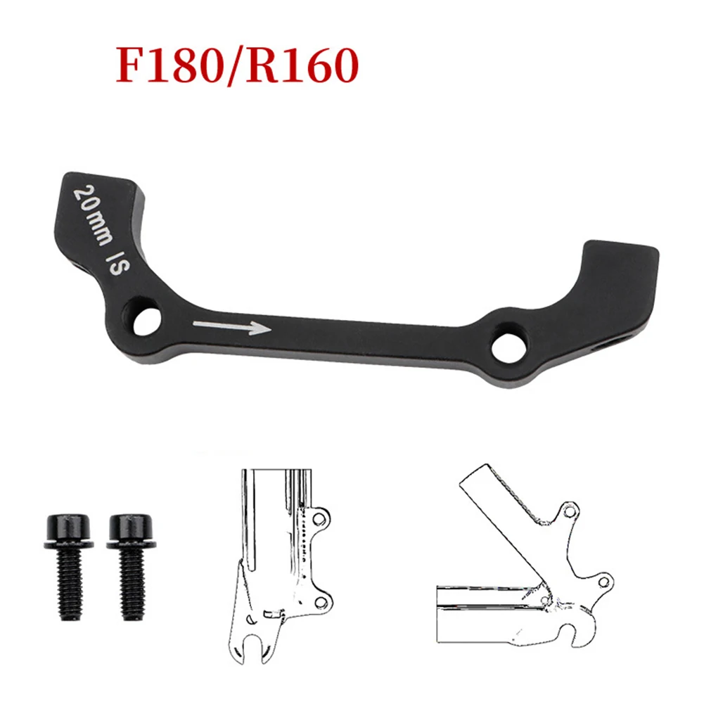 

Bicycle Disc Brake Adapter Seat Front Fork Frame A/B Column Turn 160/180/203MM Bike Disc Brake Adapter Front Fork Frame