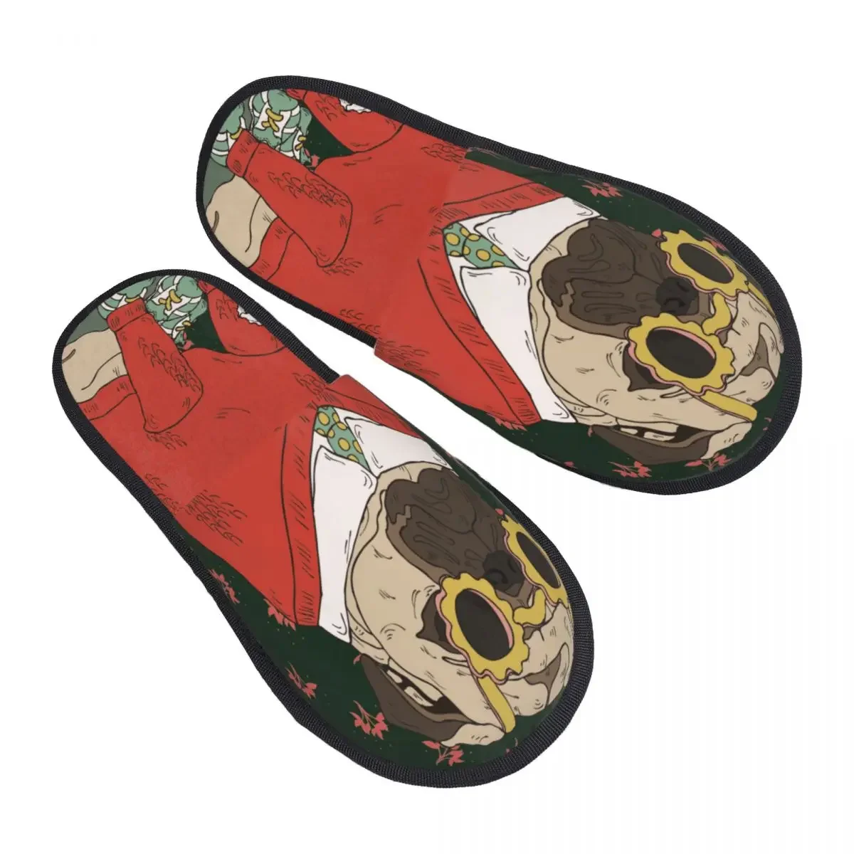 Меховые тапочки для женщин и мужчин модные пушистые зимние теплые забавная