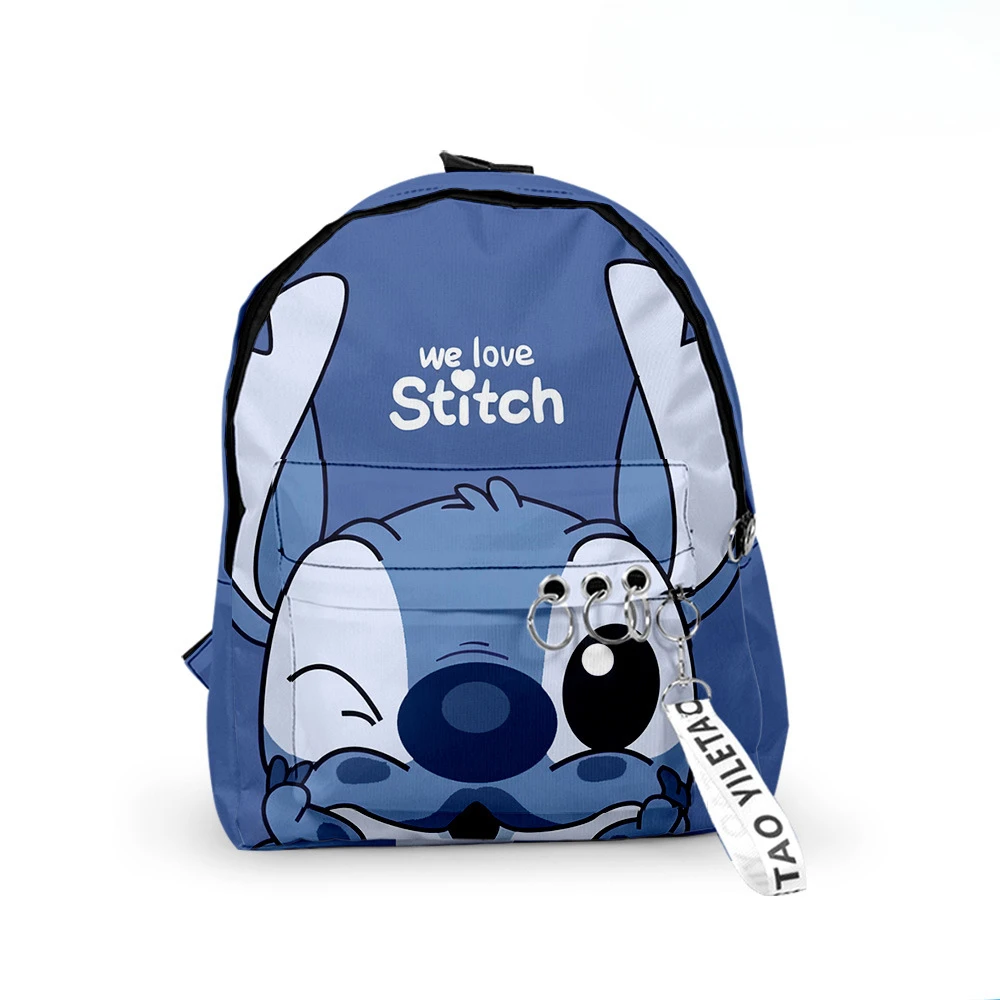 

Рюкзак с мультипликационным принтом из аниме «Ститч»