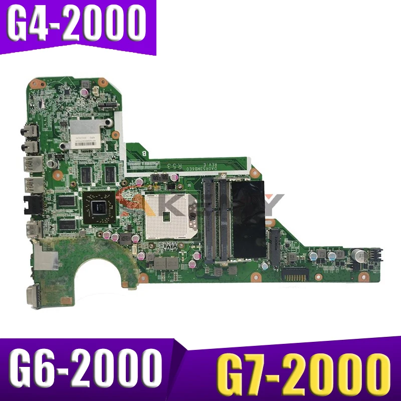 

683029-501 683029-001 683030-001 For HP G4-2000 G6-2000 G7-2000 Laptop Motherboard Mainboard DA0R53MB6E0 DA0R53MB6E1 Motherboard