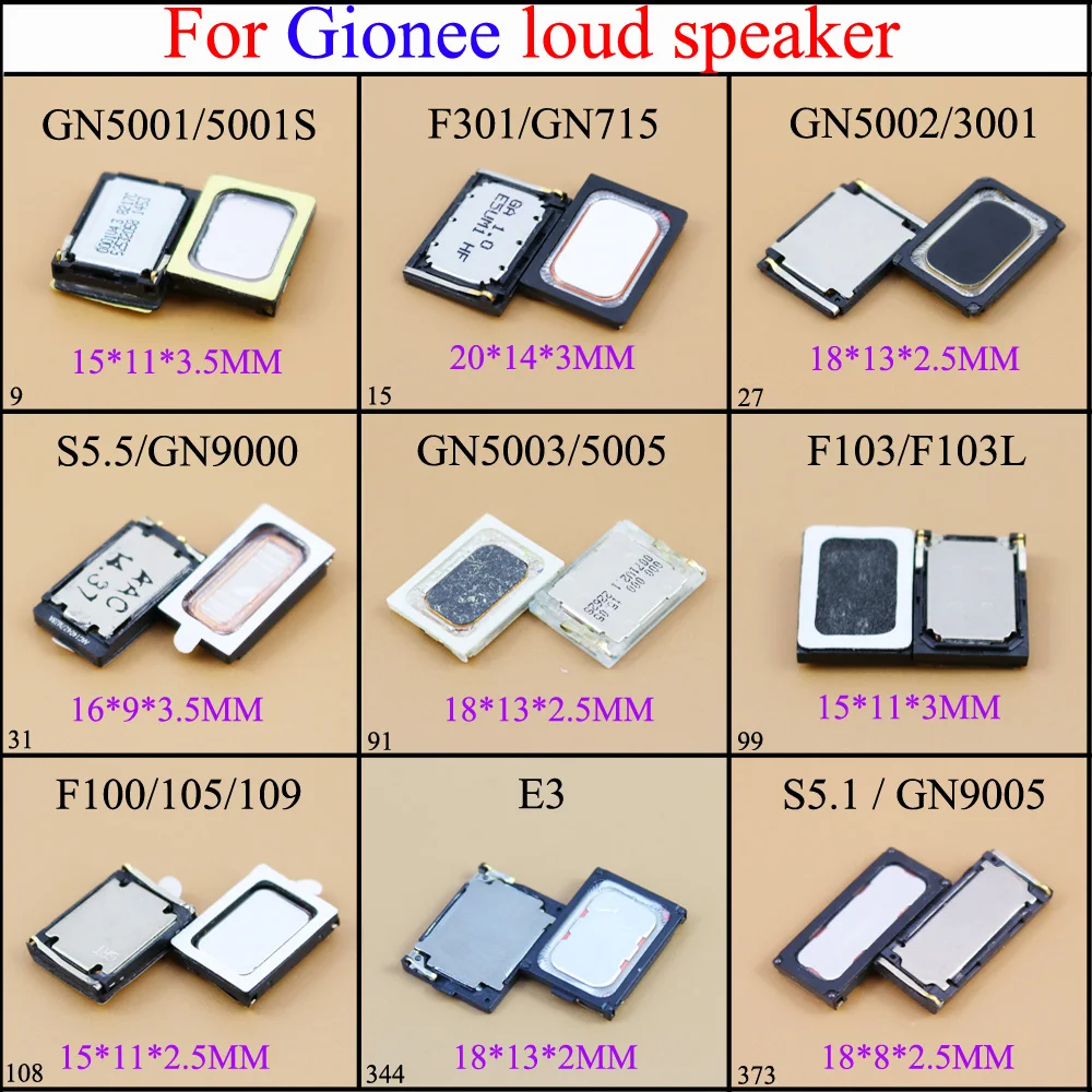 

YuXi Ear Speaker earpieces Replacement for Gionee E8 GN715 F301 F303 F103 S5.1/GN9005/S5.5/GN9000/GN5001/GN5002/E3 High Quality