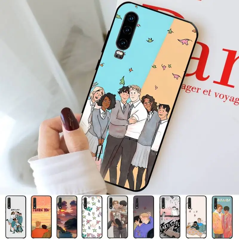 

Heartstopper Phone Case for Huawei P30 40 20 10 8 9 lite pro plus Psmart2019