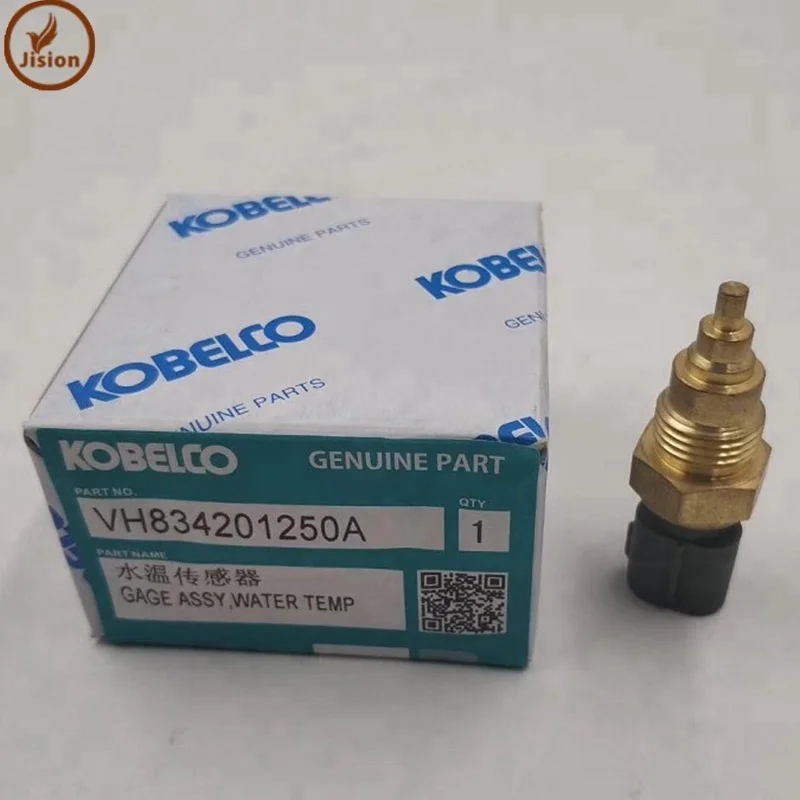 Для Kobelco Vh 834201250 Датчик температуры воды S8342-0125 Sk210-8 Sk200-8 Sk250-8 J05e Экскаватор