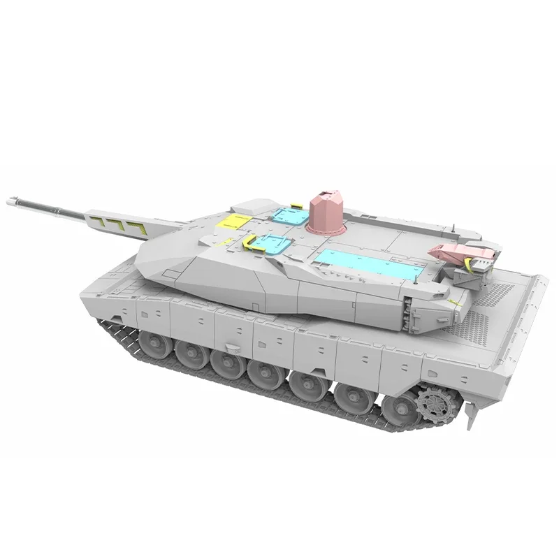Немецкий танк KF51 Panther масштаб 1/72