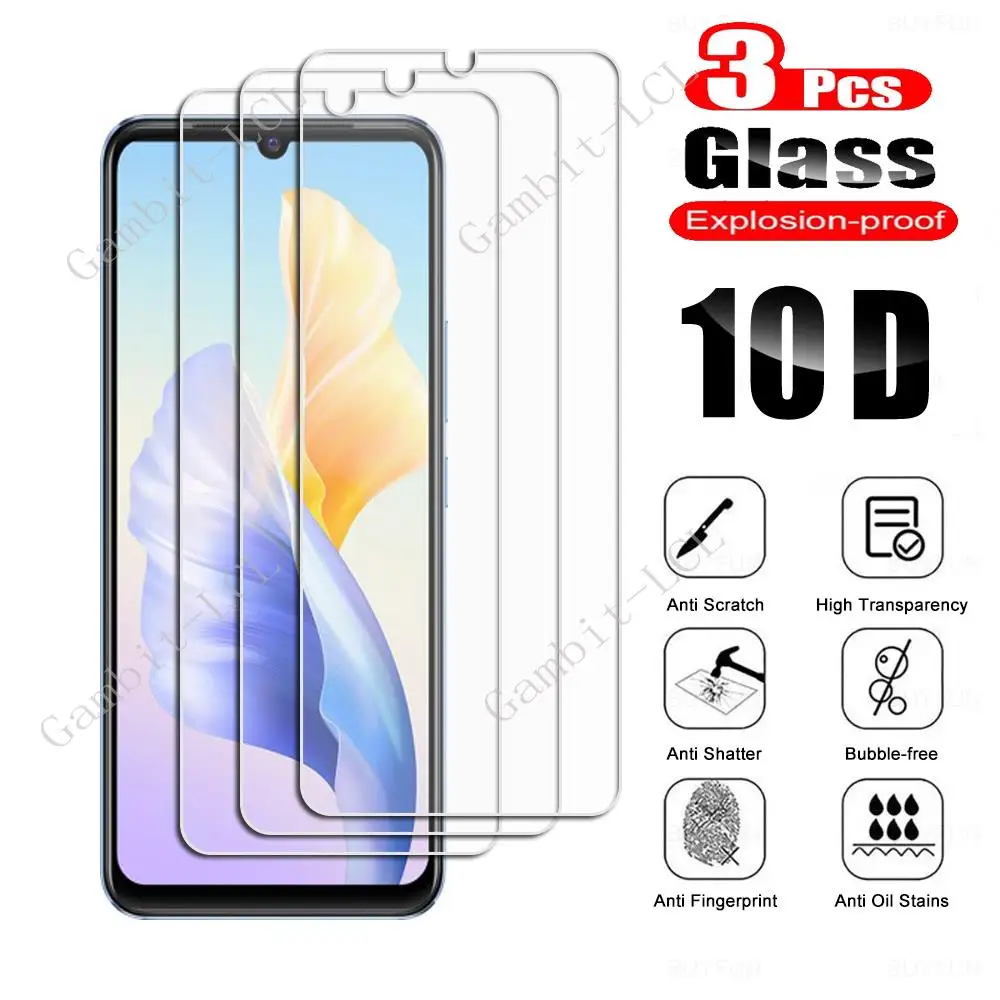 

3PCS Tempered Glass For Vivo V23 5G Pro Y01 Y21A Y21e Y33 Y33T Y33s 4G Y55 Y75 iQOO 9 SE V21 V21e V23e X60 Screen Protector Film