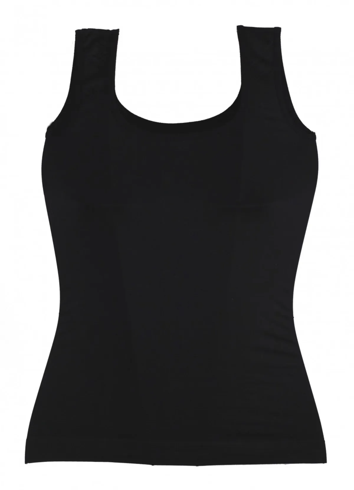 

Fashion Line With Thick Straps Seamless Undershirt 1012