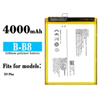 b b8 battery for vivo x9 plus 4000mah mobile phone battery