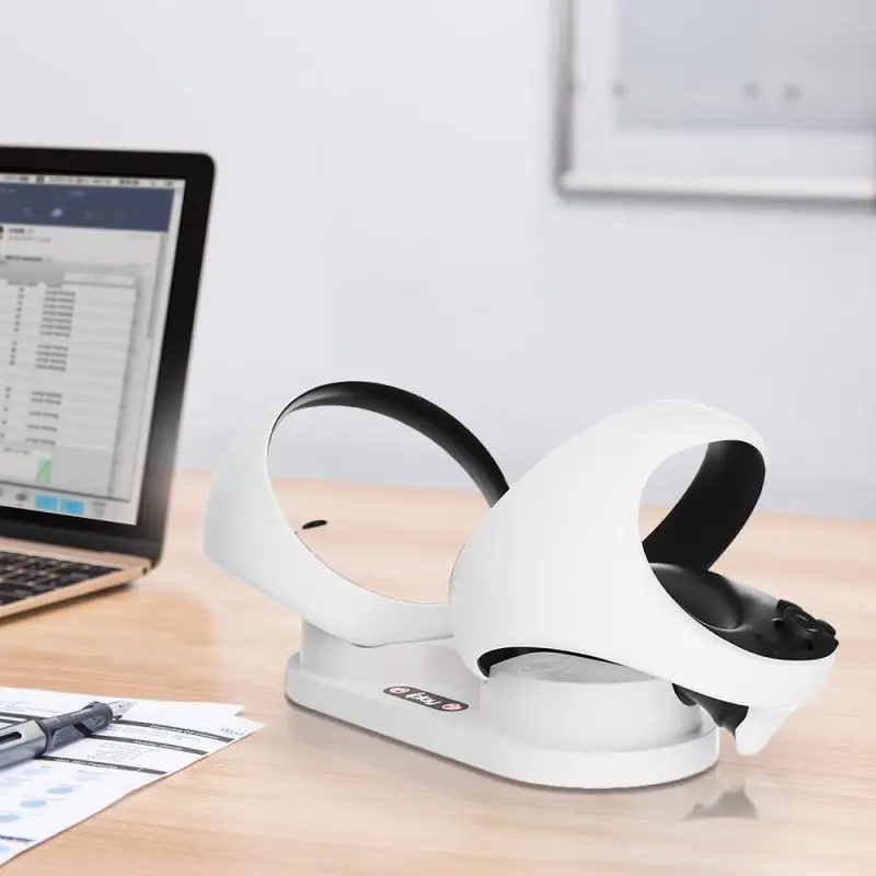 

Professional Game Controller Controller Charging Cradle For Ps Vr2 Controller Display Stand Portable Charging Dock Stand