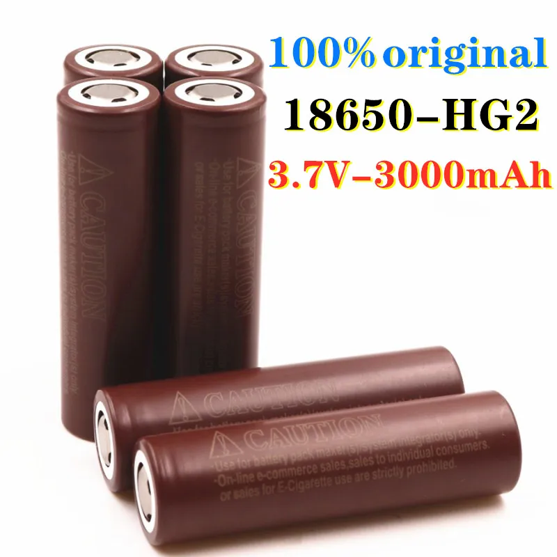 

100% Оригинальный аккумулятор neue HG2 18650 3000 мАч 18650HG 2 3,6 В