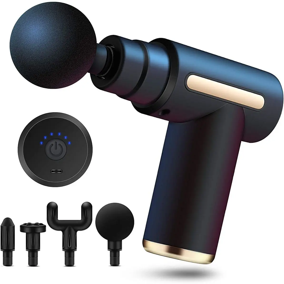 Портативный мини-массажный пистолет для глубоких тканей массажер мышц