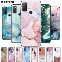 for tcl 30 se case 305 306 new fashion marble silicon soft tpu back cover for tcl 20b 6159k 306 305 phone cases 30se capa
