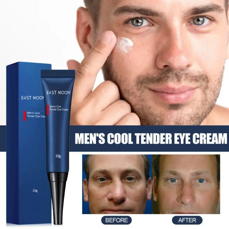 

15g Men Anti-Wrinkle Eye Cream Fades Fine Lines Anti Dark Circles Eye Serum Remove Eye Bags Puffiness Anti-Aging Firmness Cares