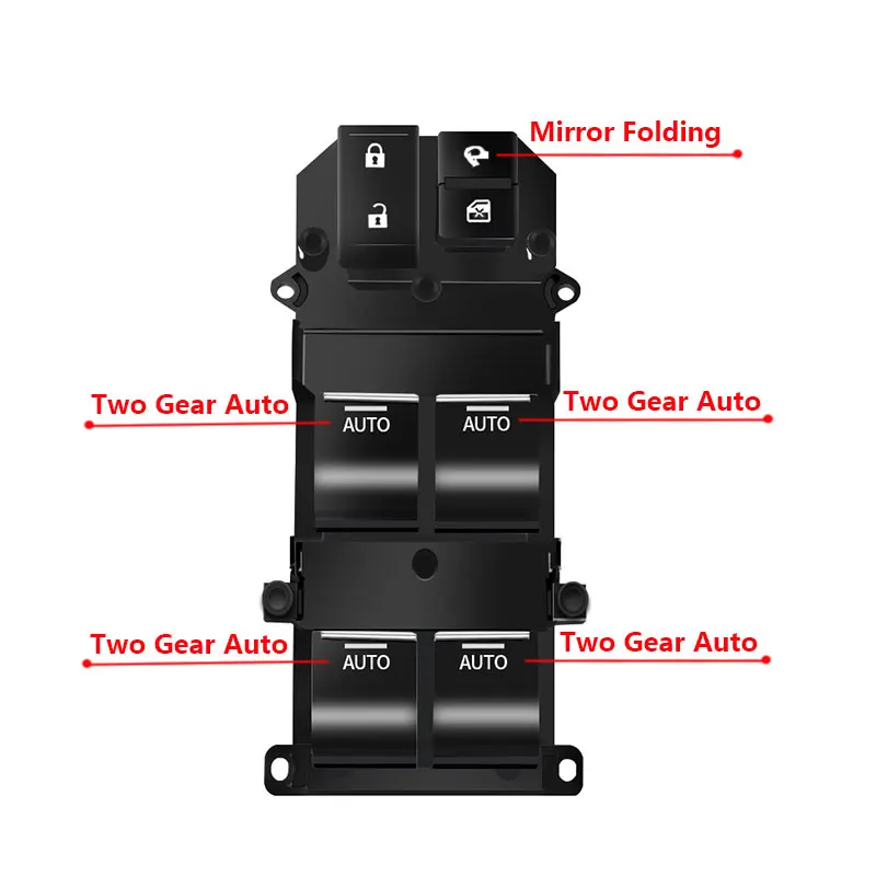 

Для Honda Fit Jazz Vezel XR-V XRV 2014-2018 белая подсветка электрический стеклоподъемник кнопка управления LHD левый привод