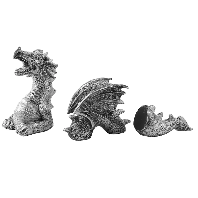 

Flying Dragon Statue With Wing Garden Art Resin Craft Ornament Landscaping Yard Sculptures Decoration For Home Garden