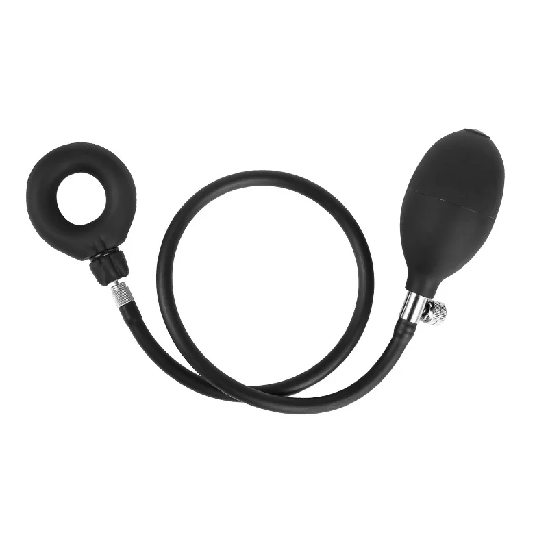 Надувное Силиконовое Бандажное кольцо для пениса упражнение Мастурбация