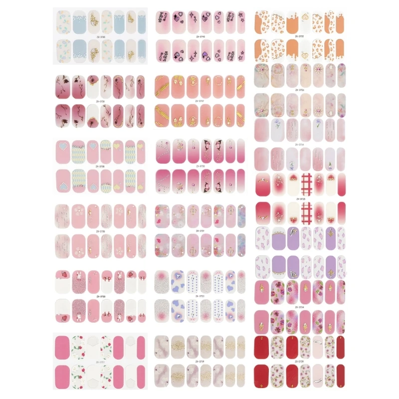 

Наклейки на ногти с полным покрытием