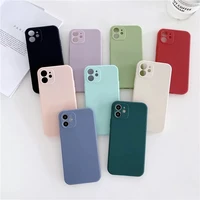 phone case for iphone 13 11 12 pro max mini case ultra slim liquid silicone cover for iphone xr xs max 7 8 plus 6 6s soft cases