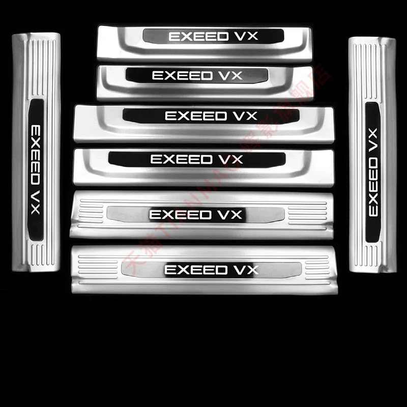 

Наклейки для крышки протектора автомобильной двери для Chery Exeed VX 2021-2023 из нержавеющей стали