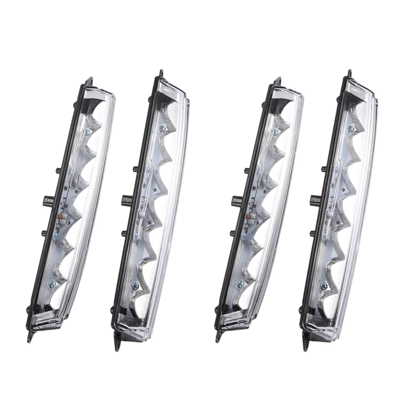 2 пары левых и правых дневных противотуманных фар для Mercedes-Benz X164 X166 GL320 GL350 ML63 AMG