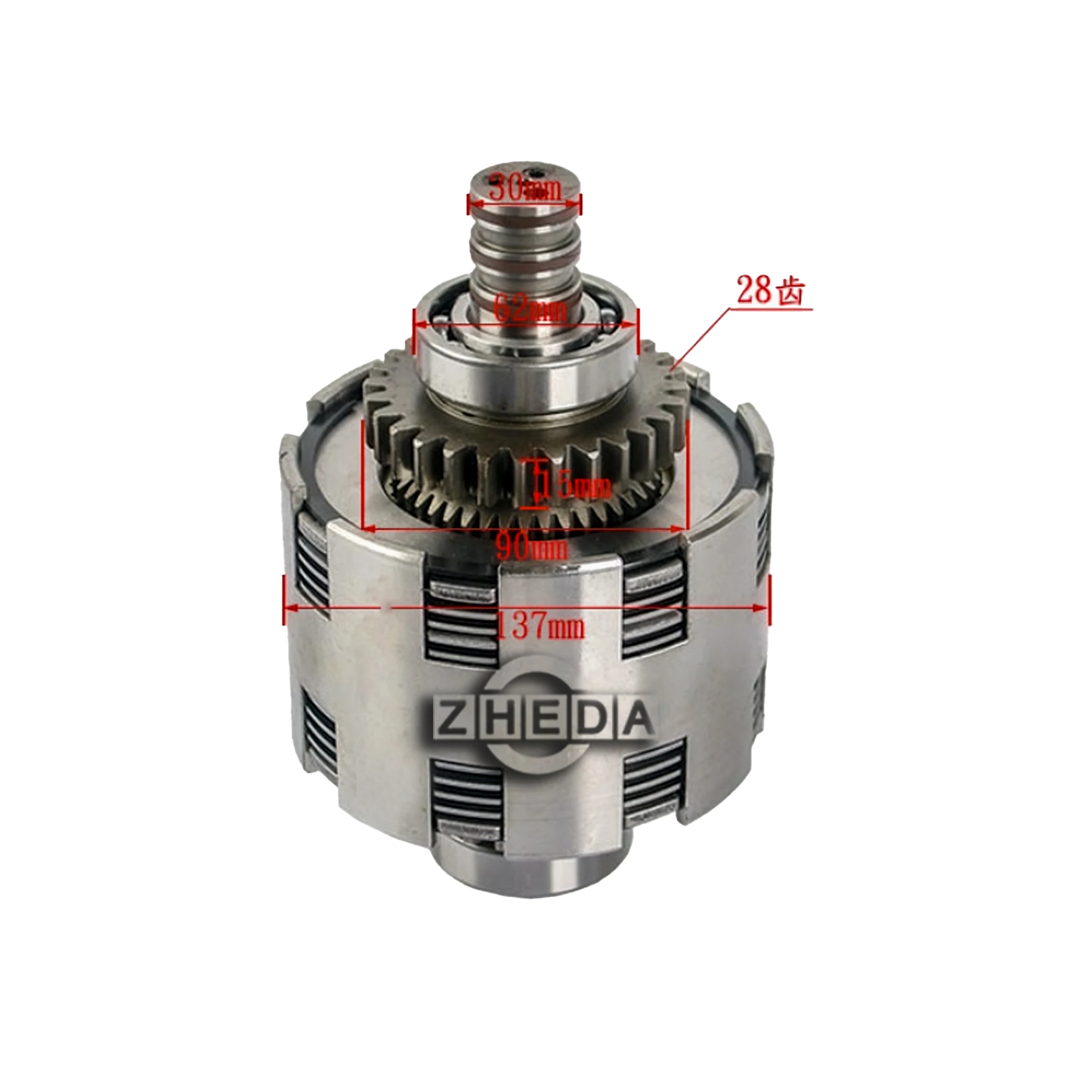 

Hydraulic Clutch Assy 14883-80201 for FD20-30Z5 FD20-30T6 TCM Forklift Part