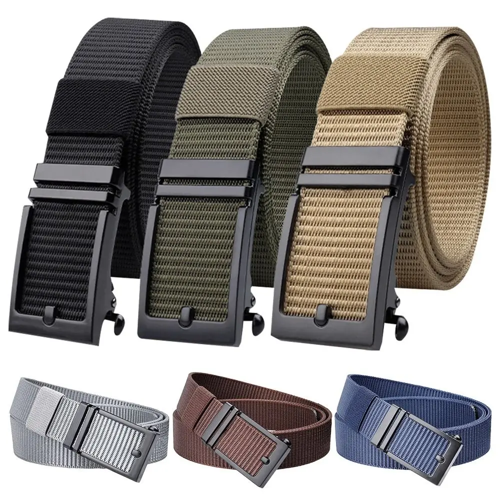 Fashion Accessories Canvas Jeans Nylon Webbing Waist Strap Men's Belt Fabric Belt