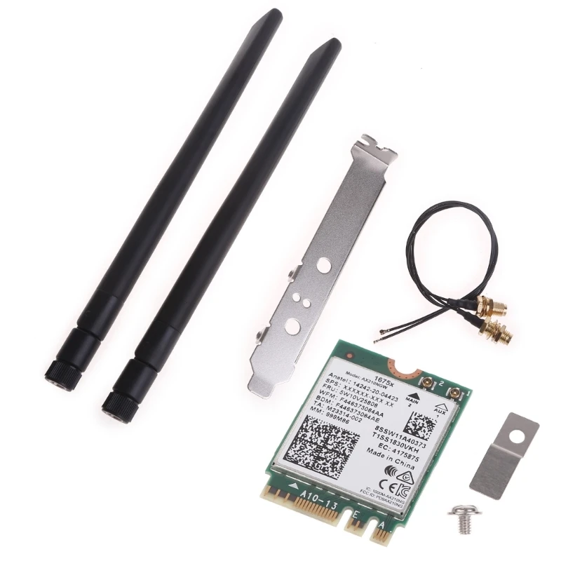 Killer 1675X AX210 5374 Мбит/с WiFi 6E адаптер 5