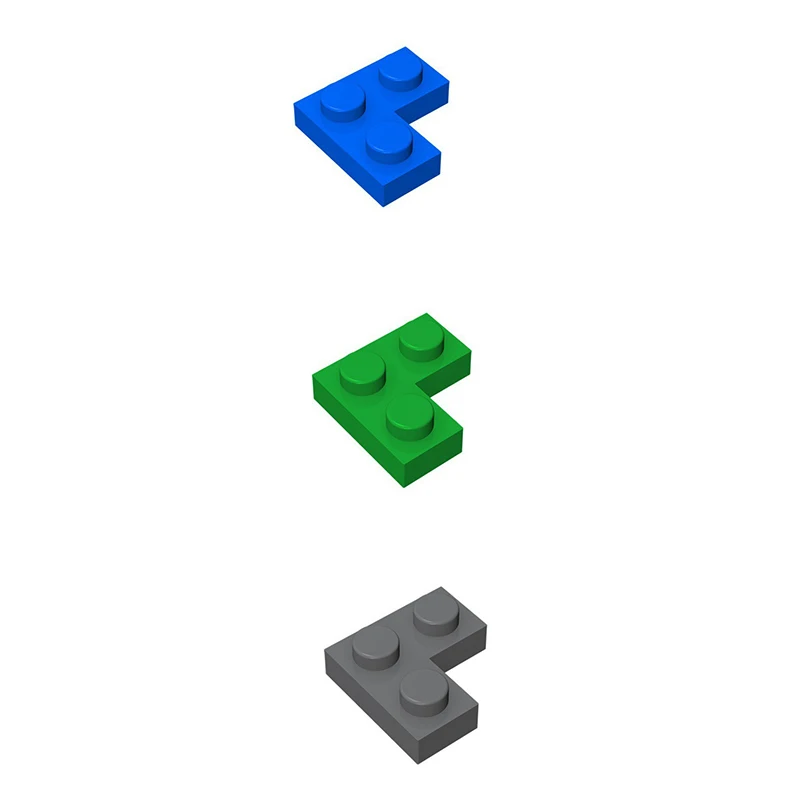 Pinlepai 2420 кирпичи 2x2 угловой блок объемная пластина мелкие блоки из частиц детали Moc