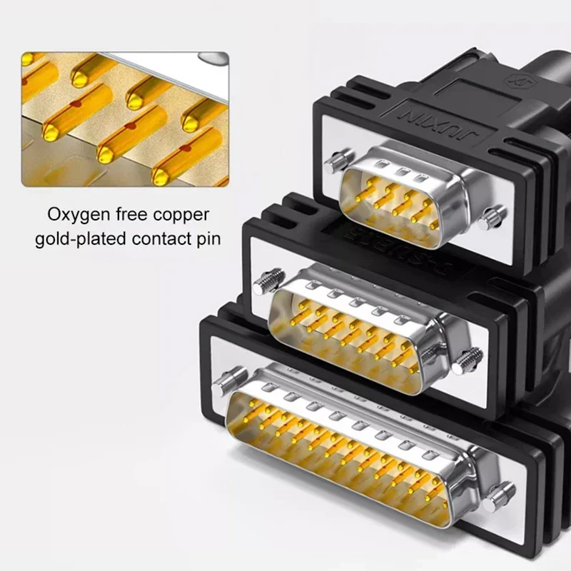 DB37 соединительная линия последовательного порта DB15 DB25 с номерной трубкой 9/15/25/37