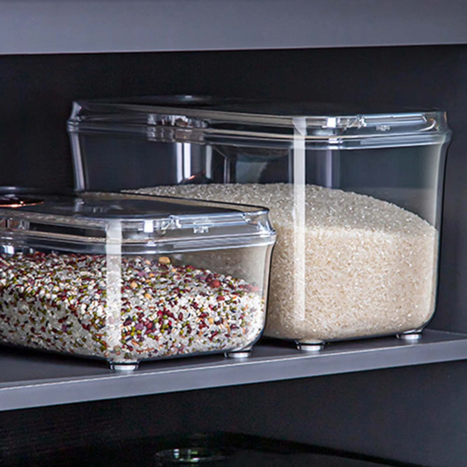 

Контейнеры для хранения пищевых продуктов, контейнер для хранения пищевых продуктов с крышками, герметичные кухонные контейнеры для насып...