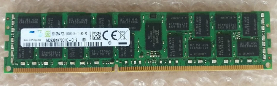 

8G 2RX4 PC3-10600R 1333 REG Серверная память