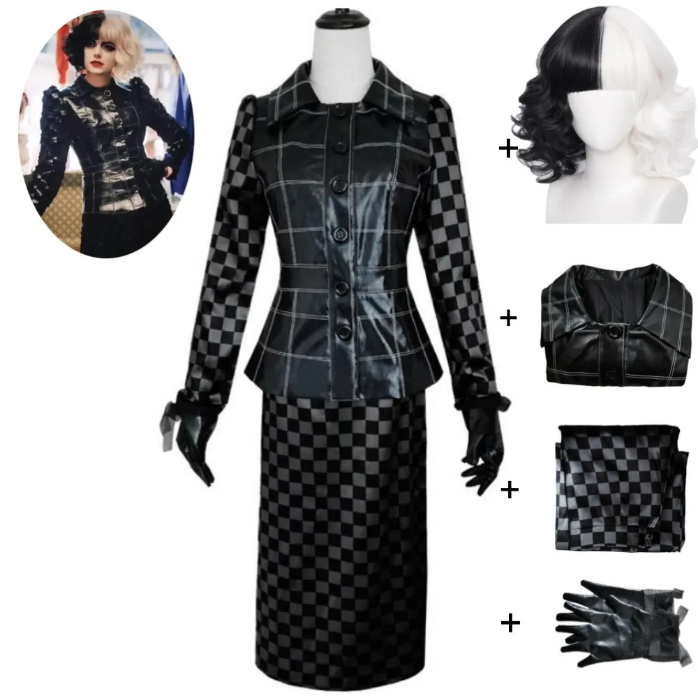 

Костюм для косплея из аниме «далматинцы» Cruella De Vil