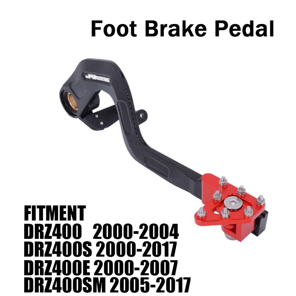 

Рычаг ножного тормоза для мотоциклов, электронный велосипед с ЧПУ для SUZUKI DRZ400 00-04 DRZ400S 00-19 DRZ400E 00-07 DRZ400SM 05-19 DRZ 400 400S 400SM