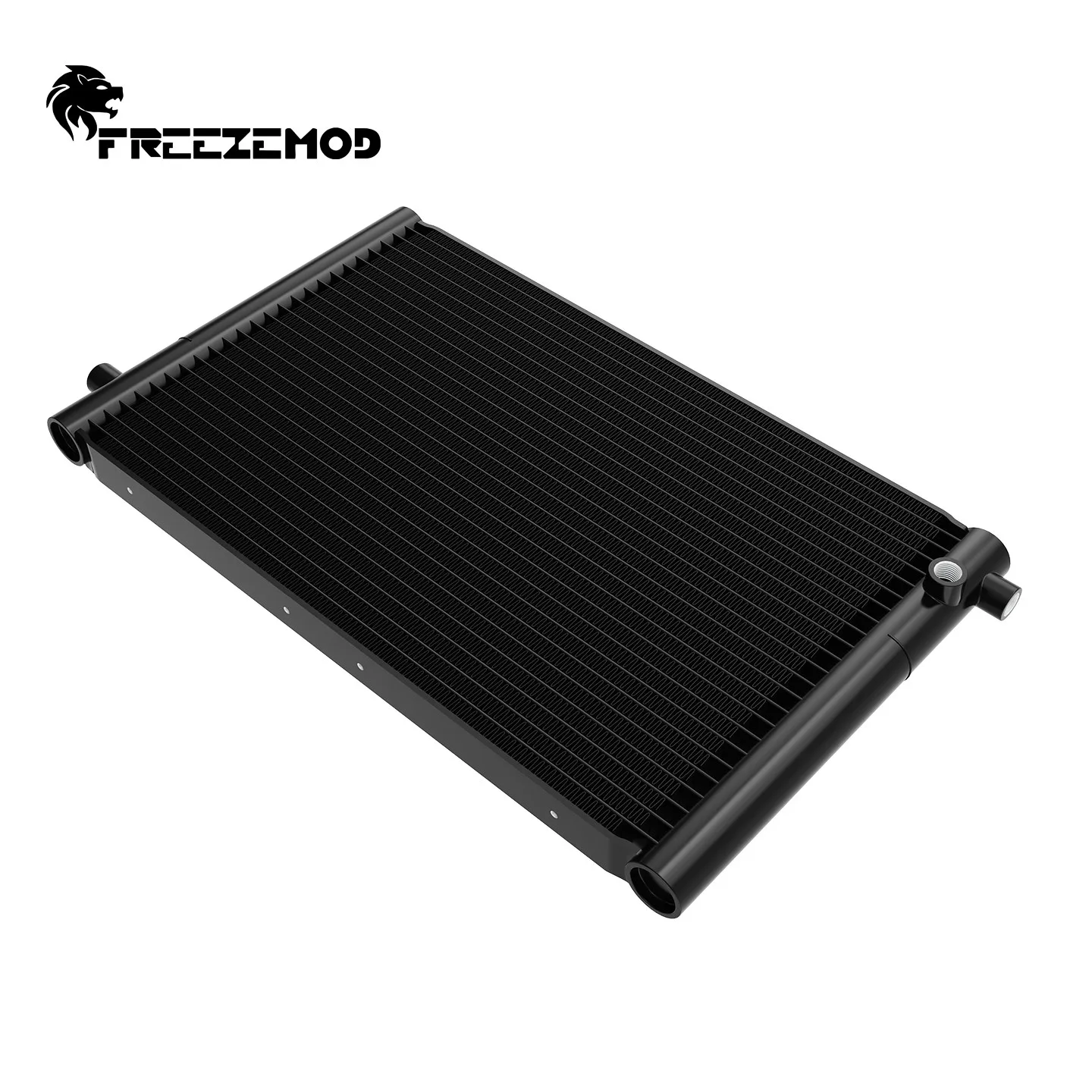 Фото FREEZEMOD SR-LP22-720 Алюминиевый радиатор водяного охлаждения с усиленными ребрами, устойчивый к высокому давлению, 720 мм, для ПК, жидкостный теплообменник №4