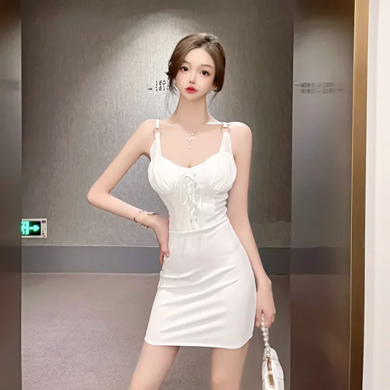 Новинка 2023 сексуальное платье для похудения ночного клуба v-образный вырез