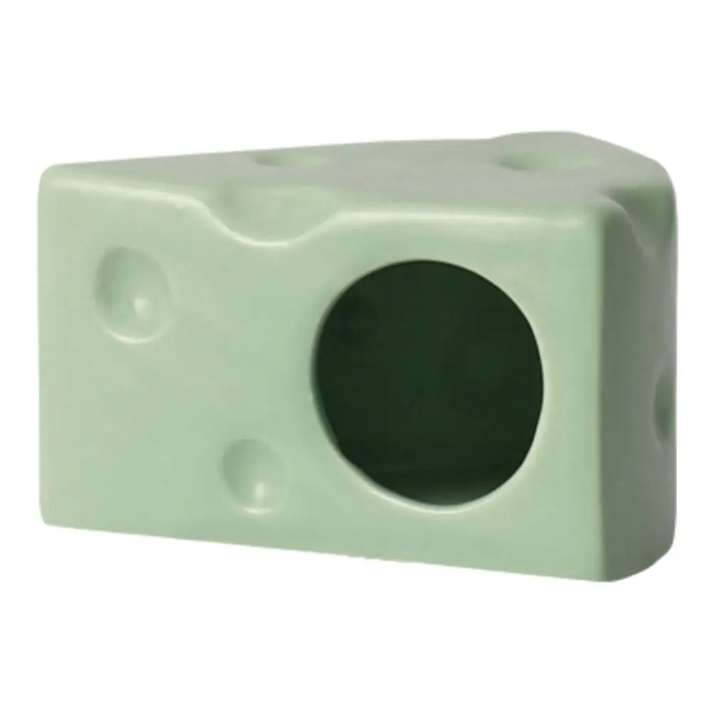 Креативный керамический домик для хомяка в форме сыра симпатичный продукт