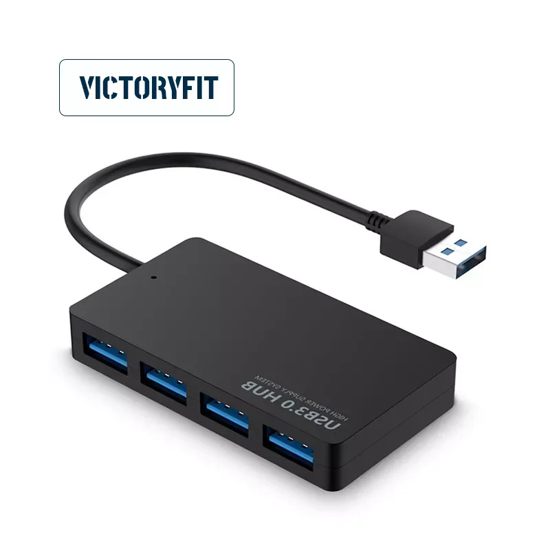 

4 порта USB 3,0 HUB, 5 Гбит/с высокоскоростной разветвитель для MacBook Air/Pro 13, адаптер для ПК ноутбука/настольного компьютера, Портативные компьютерн...