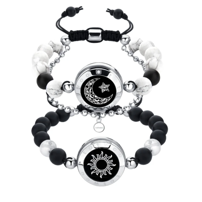 TOTWOO Браслеты на большие расстояния для подруги браслет с вибрацией и подсветкой