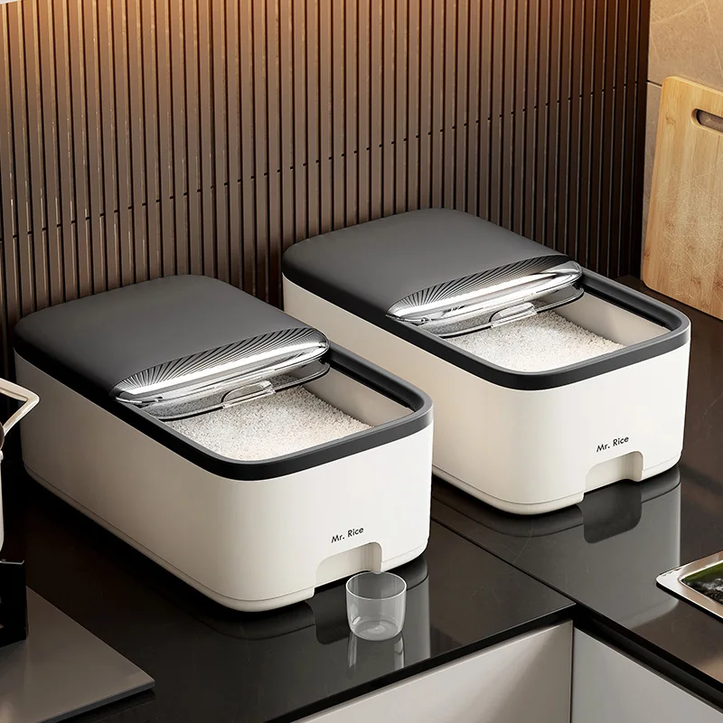 Влагостойкая коробка для риса с защитой от насекомых 5/10 кг герметичная банка