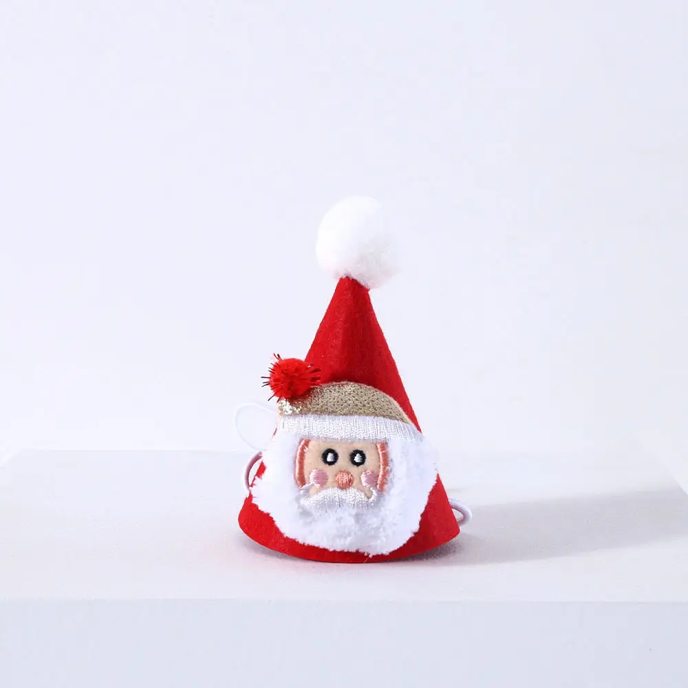 Домашнее животное кошка собака мультфильм Санта-Клаус Лось красная зеленая