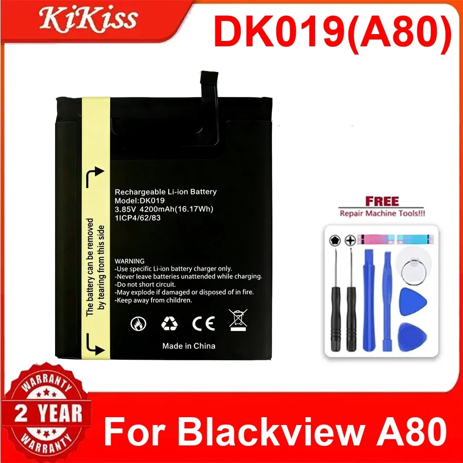 Фото Аккумулятор для Blackview Ultra A6 A90 A80 Pro/Plus A8 Max A70 A60 A55/Pro A50 A5 A30 A20 Pro A10 pro с высокой мощностью №3
