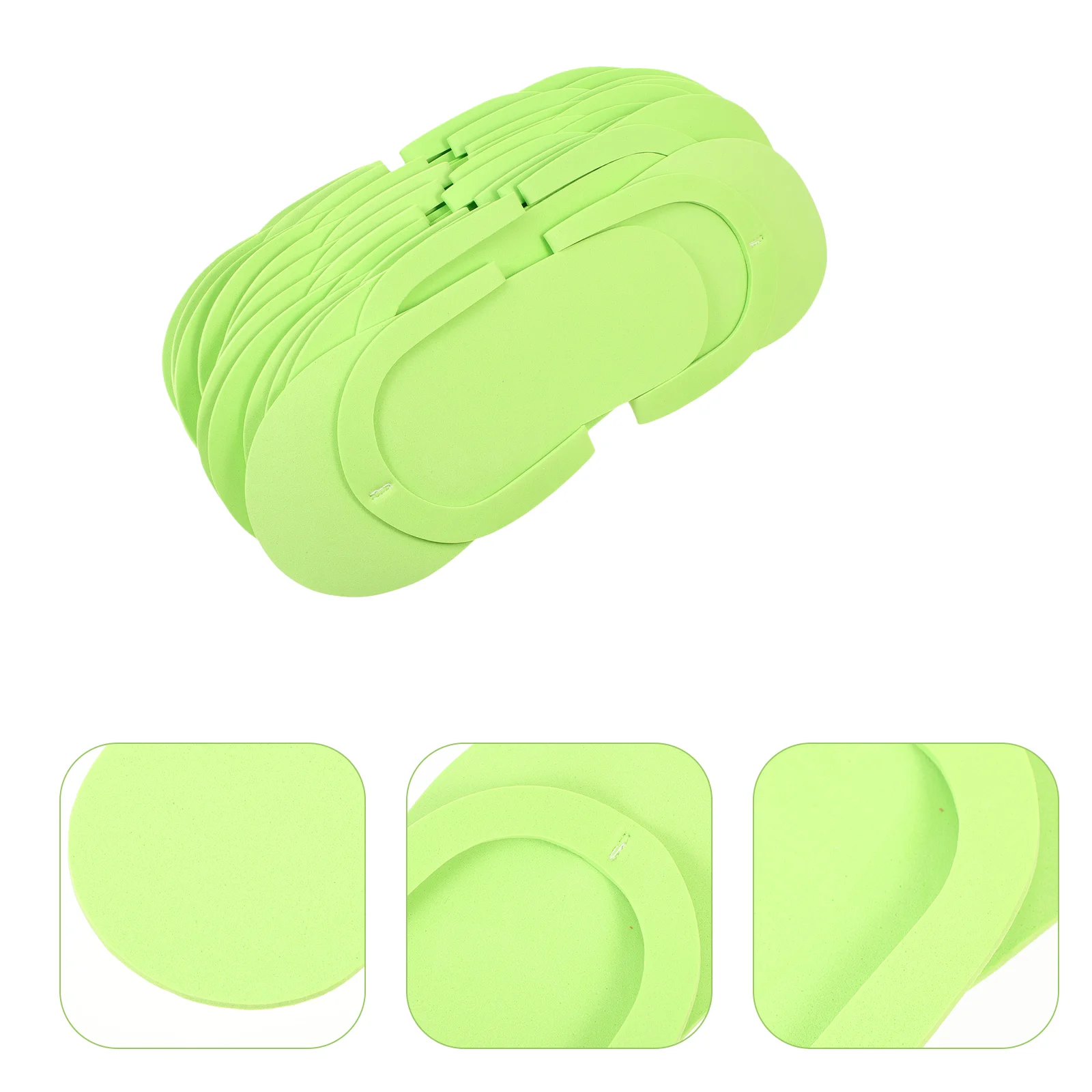 

Slippers Pedicure Disposable Sandals Travel Slipper Spashoes Guest Toe Foldable Function Multi Bathroom Eva Salon Vacation